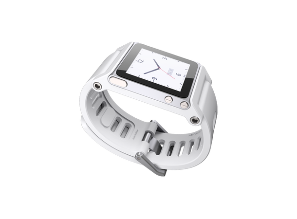 Minimal TikTok Watchband for iPod Nano 6G - hvit 
